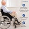 Proheal Pressure Relief Foam Wheelchair Cushion 20 x 18 x 3 PH-71008-FOAM-20X18X3 - alternate 5